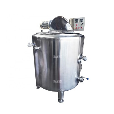 stainless steel chocolate mixing storage tank  holding tank chocolate melting tank