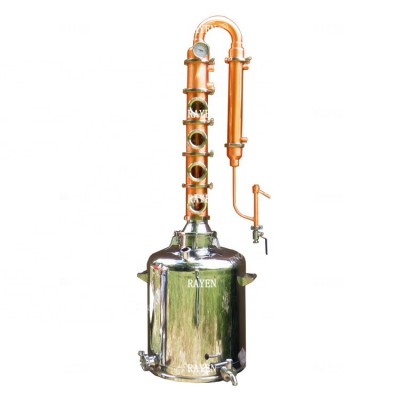 Food Grade Stainless Steel Short Path Molecular Distillation Equipment Gin